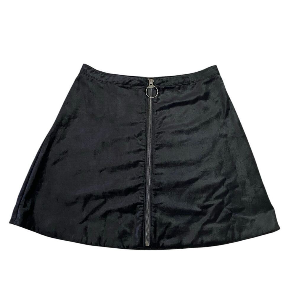 Free People One & Only Fit & Flare Velvet Mini Skirt - 2